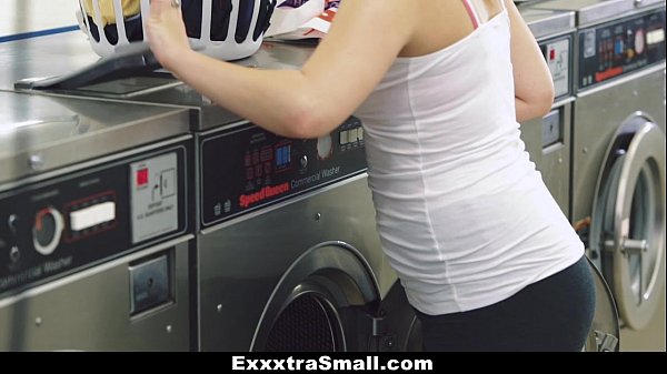 Fucking ebony teen public laundromat