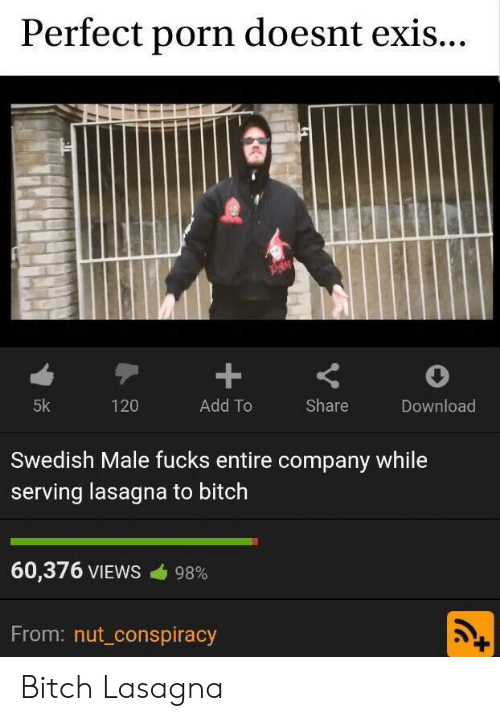 Swedish male fucks entire while lasagna