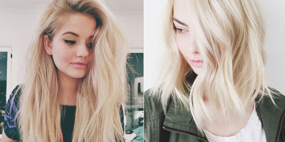 best of Blonde hair dyed
