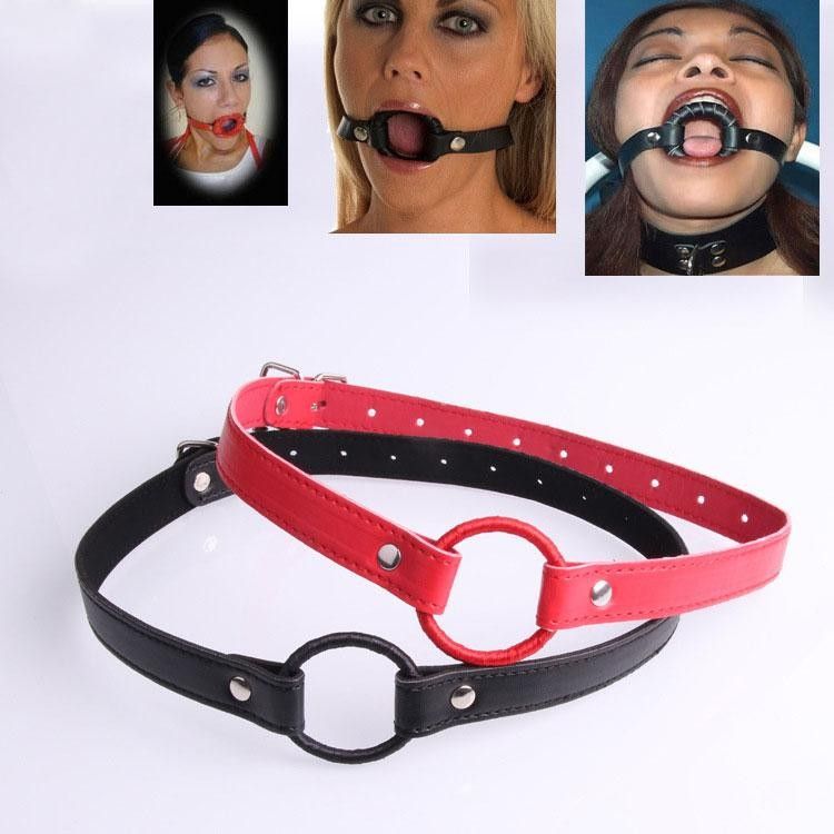 Open mouth ring gag