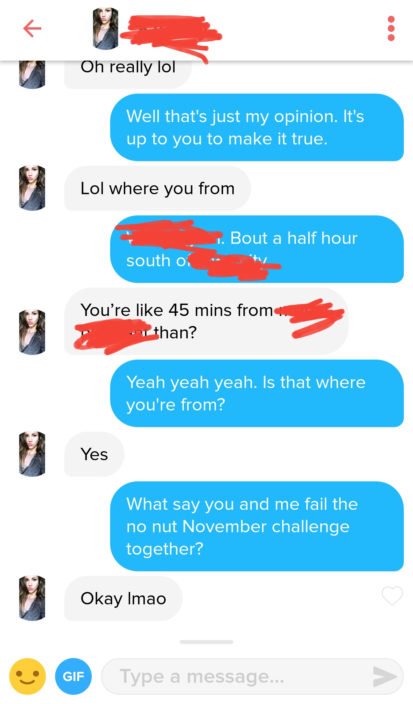 You fail no nut november
