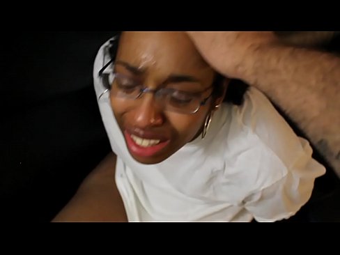 best of Cum mouth nutted ebony