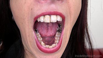 Mouth uvula fetish