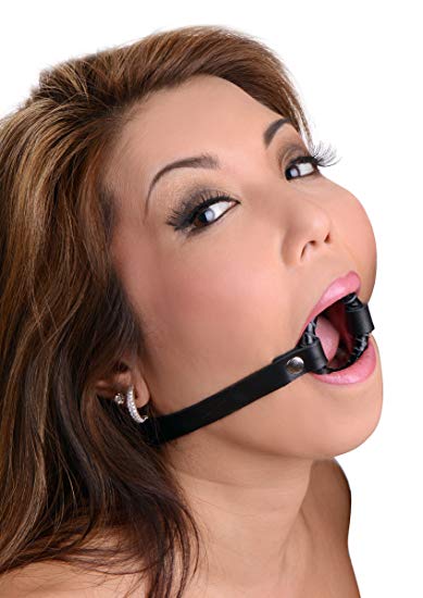Bloomer reccomend open mouth ring gag
